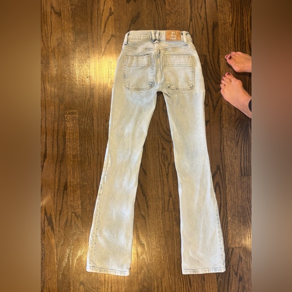We The Free Light Blue Flare Jeans - Picture 4 of 10
